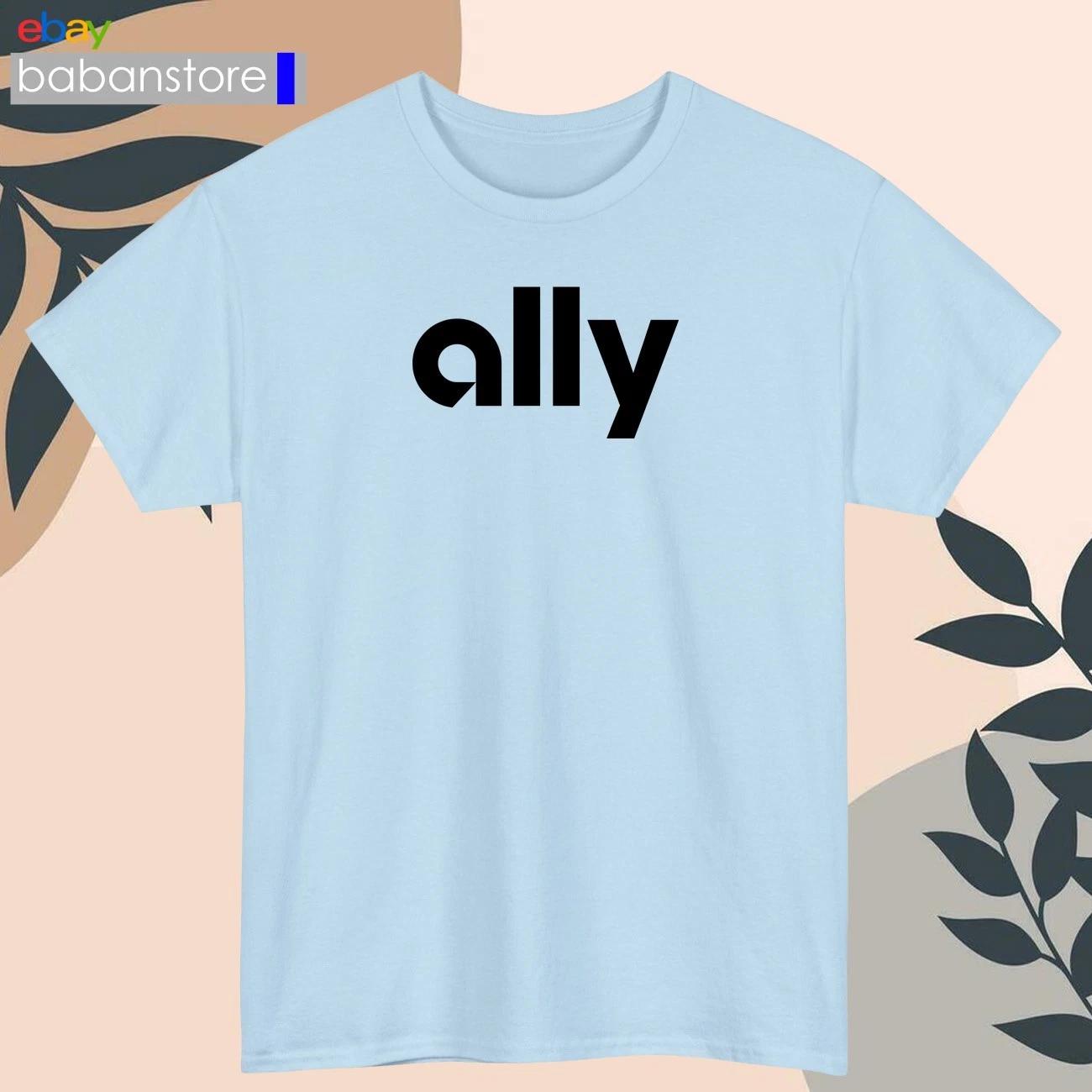 Ally Financial Logo Black/White/Grey/Navy/Red/Light Blue T shirt S-5XL 3XL
Ally Financial Logo Black/White/Grey/Navy/Red/Light Blue T shirt S-5XL 3XL