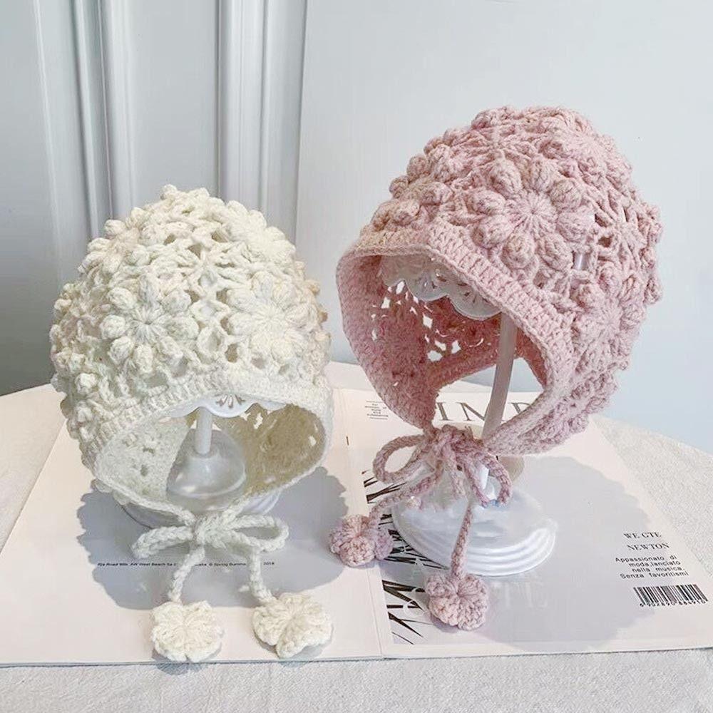 Hollow Flower Beret Cap Crochet Skullies Hat Breathable Kids Knitted Hat for Child Girls бежевий
Hollow Flower Beret Cap Crochet Skullies Hat Breathable Kids Knitted Hat for Child Girls бежевий