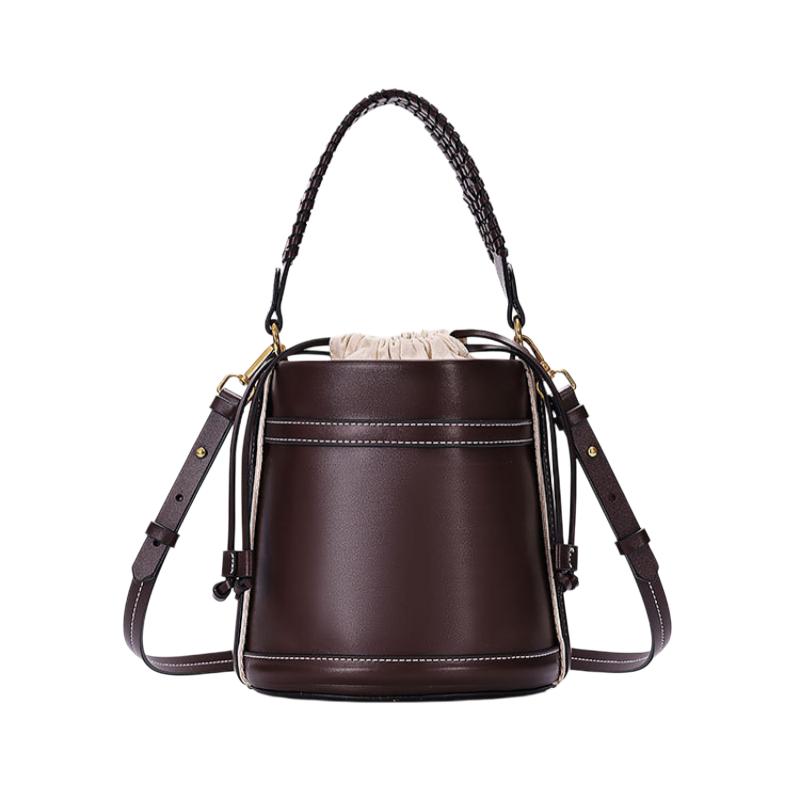 Fashion Bucket Bag Drawstring Handbag Women Stitching Shoulder Crossbody Bag Casual PU Leather Round Barrel Shape Tote Bag кофейный
Fashion Bucket Bag Drawstring Handbag Women Stitching Shoulder Crossbody Bag Casual PU Leather Round Barrel Shape Tote Bag кофейный