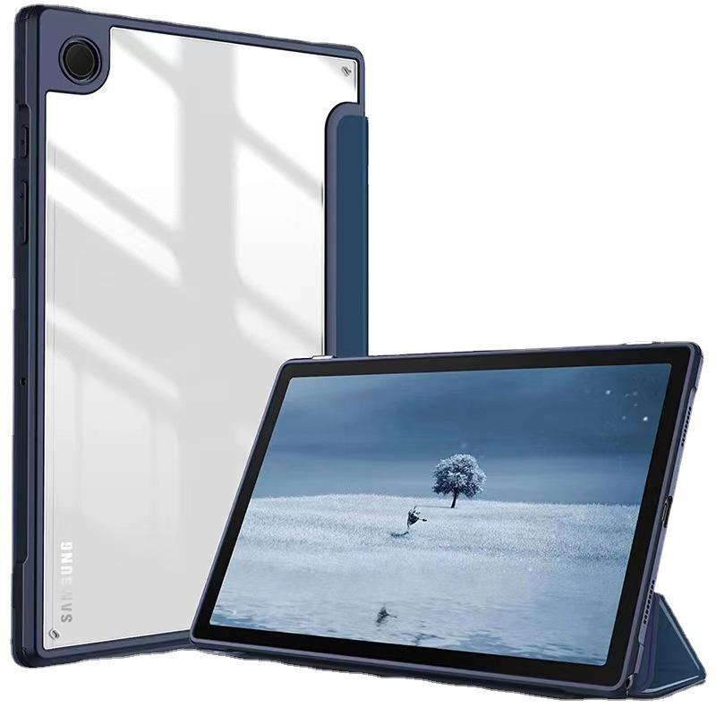 Сумісний з Samsung Tab A8 X200 10.5 дюймовий чохол для планшета - Акриловий прозорий трискладний протиударний шкіряний чохол Темно-синій
Сумісний з Samsung Tab A8 X200 10.5 дюймовий чохол для планшета - Акриловий прозорий трискладний протиударний шкіряний чохол Темно-синій