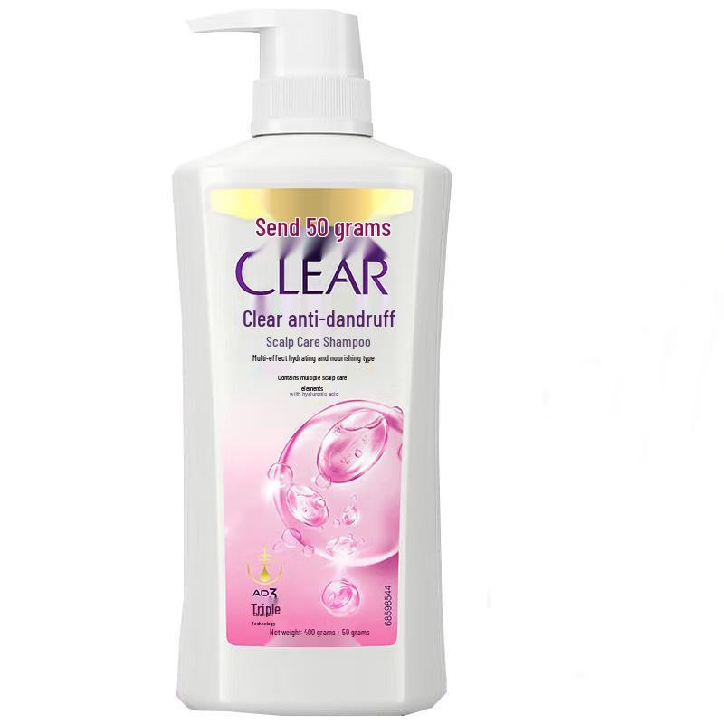 CLEAR Multi-Effect Hydrating Anti-Dandruff Shampoo 450g
CLEAR Multi-Effect Hydrating Anti-Dandruff Shampoo 450g