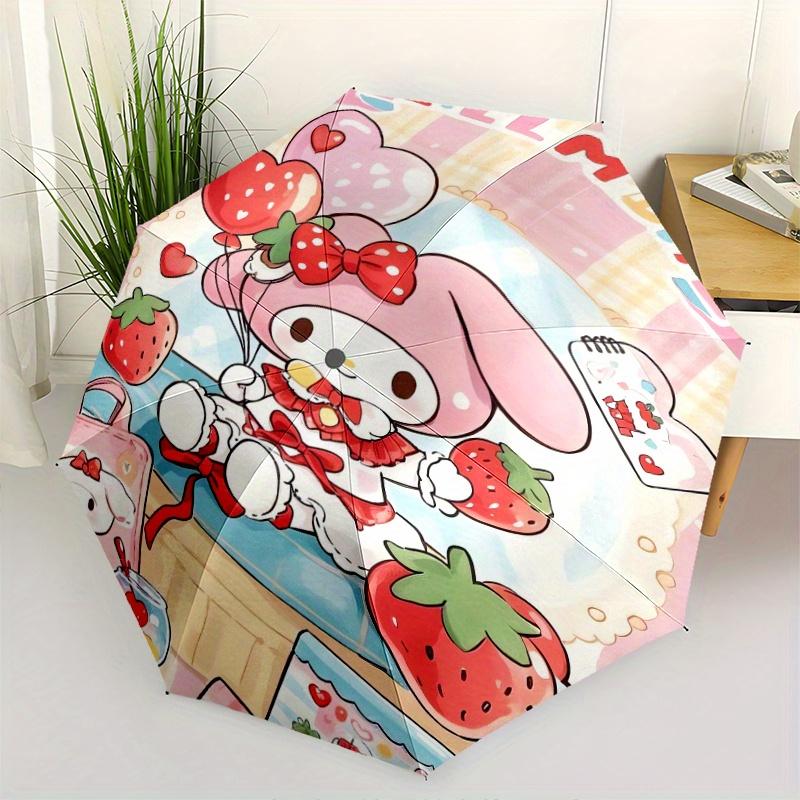 Strawberry My Melody Automatic Open/CloseCartoon Umbrella-CuteUmbrella with Cute Design, Portable 3-Fold Compact Umbrella for Men & Women, Valentine s
Strawberry My Melody Automatic Open/CloseCartoon Umbrella-CuteUmbrella with Cute Design, Portable 3-Fold Compact Umbrella for Men & Women, Valentine s