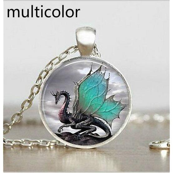 Винтажное стимпанк ожерелье с подвеской в виде бронзового дракона под кабошон из стекла разноцветный
Винтажное стимпанк ожерелье с подвеской в виде бронзового дракона под кабошон из стекла разноцветный