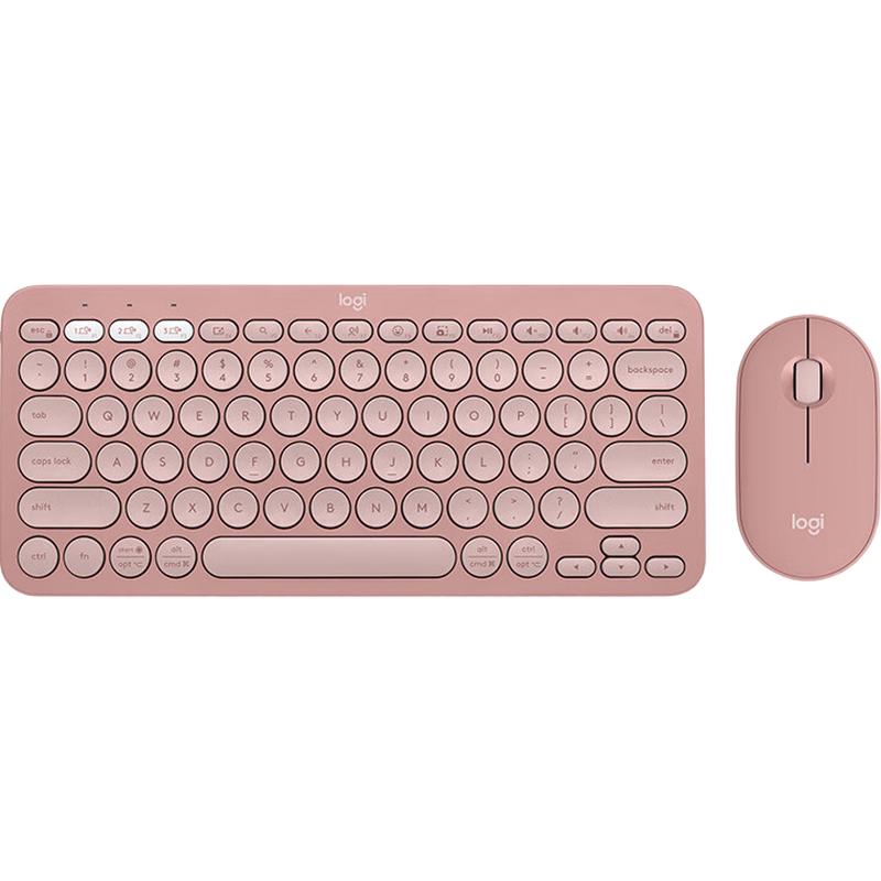 Logitech Pebble 2 Combo Wireless Keyboard and Mouse Set
Logitech Pebble 2 Combo Wireless Keyboard and Mouse Set