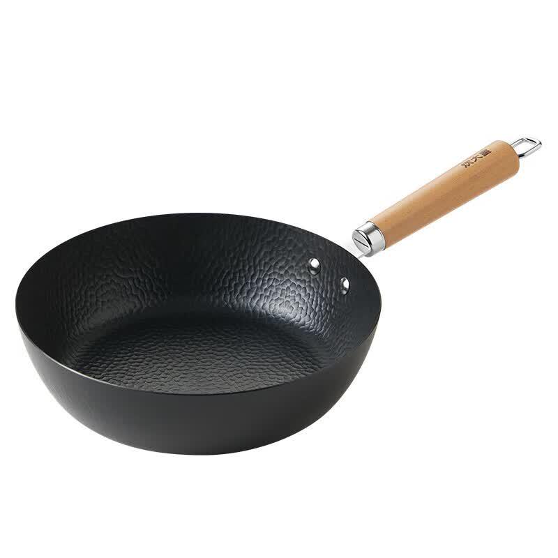 Chuidahuang 28CM Light Forged Flat-Bottom Frying Wok
Chuidahuang 28CM Light Forged Flat-Bottom Frying Wok