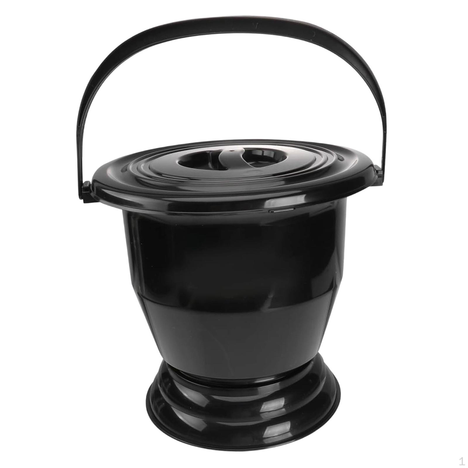 Bedside Urinal Potty Bucket Commode Toilet Chamber Pot ,Spittoon with Lid and чёрный
Bedside Urinal Potty Bucket Commode Toilet Chamber Pot ,Spittoon with Lid and чёрный