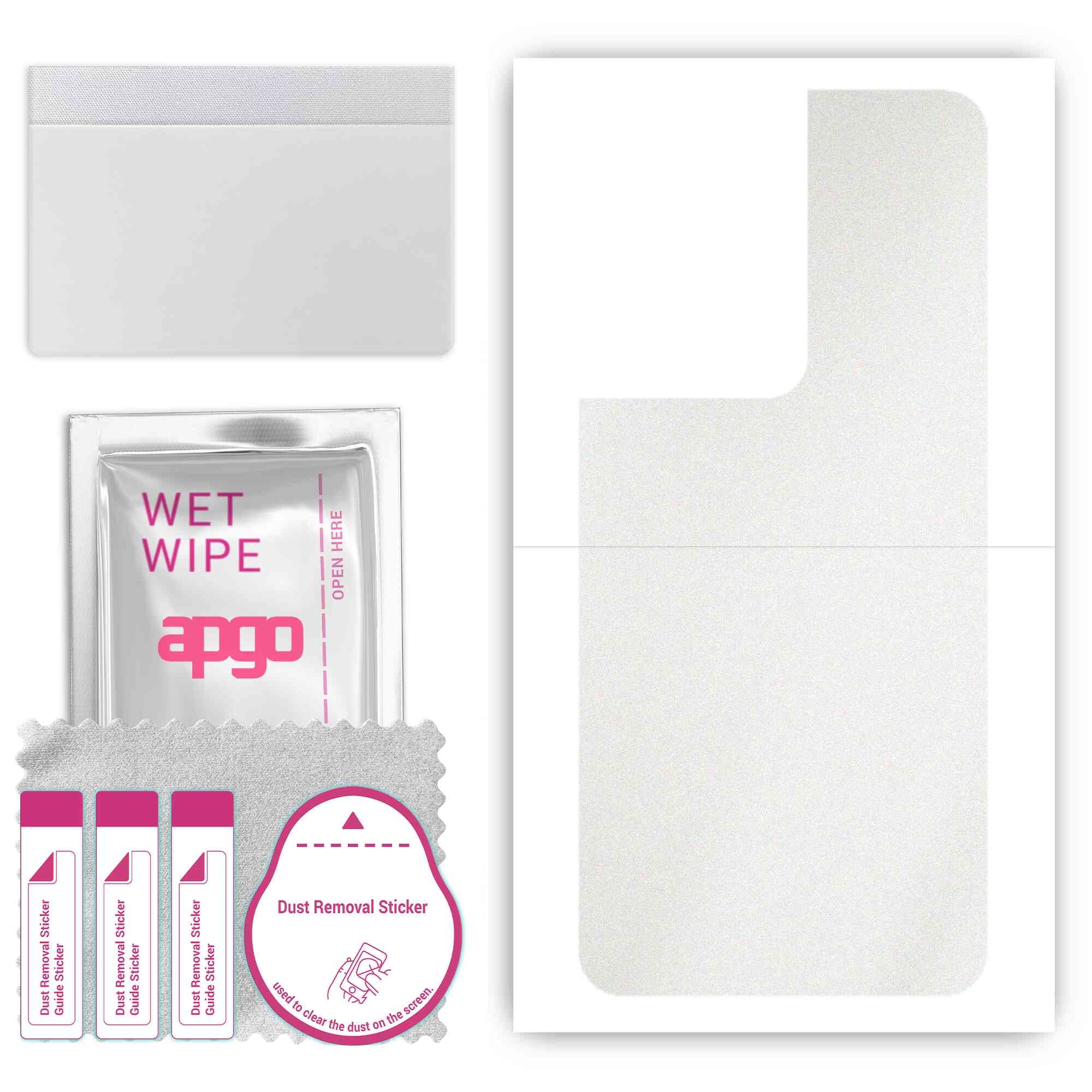 apgo Protective Skin Sticker for the back compatible with Oppo Reno9 Pro, Wrap Film, Foil, Vinyl - Pattern Matte Transparent
apgo Protective Skin Sticker for the back compatible with Oppo Reno9 Pro, Wrap Film, Foil, Vinyl - Pattern Matte Transparent