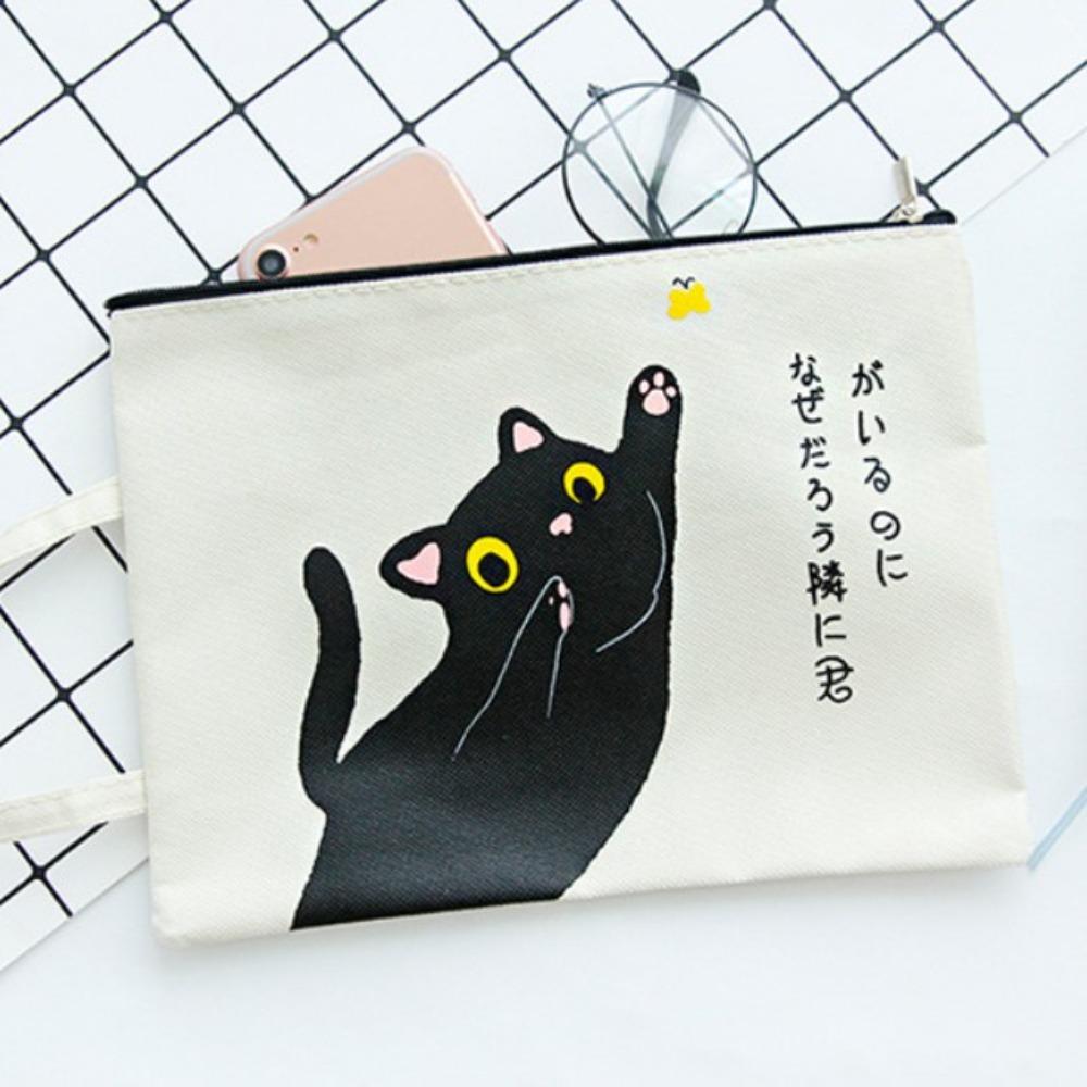 Zipper Paper Storage Bag Canvas Handbag New Document Bag белый
Zipper Paper Storage Bag Canvas Handbag New Document Bag белый