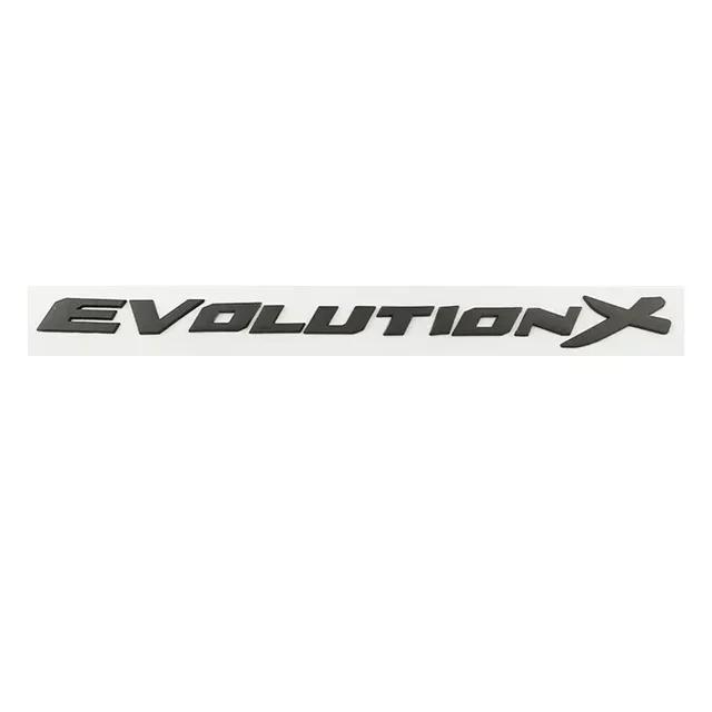 3D ABS Letters Evolution X Rear Boot Trunk Emblem Badge Decals Sticker For Mitsubishi EVO Lancer EvolutionX Car Accessories матовий чорний колір
3D ABS Letters Evolution X Rear Boot Trunk Emblem Badge Decals Sticker For Mitsubishi EVO Lancer EvolutionX Car Accessories матовий чорний колір
