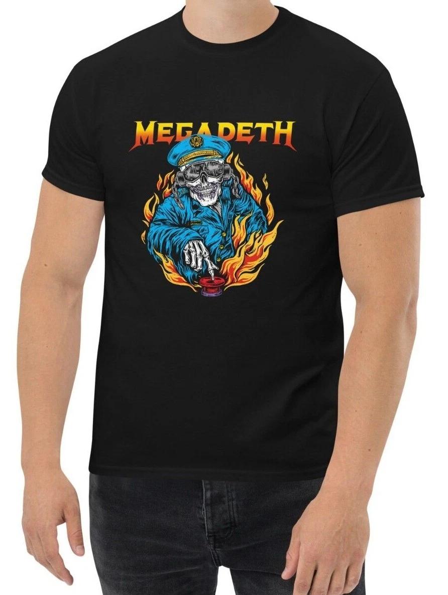 New Megadeth Men s Classic T Shirt S-3XL Assorted Colors M
New Megadeth Men s Classic T Shirt S-3XL Assorted Colors M