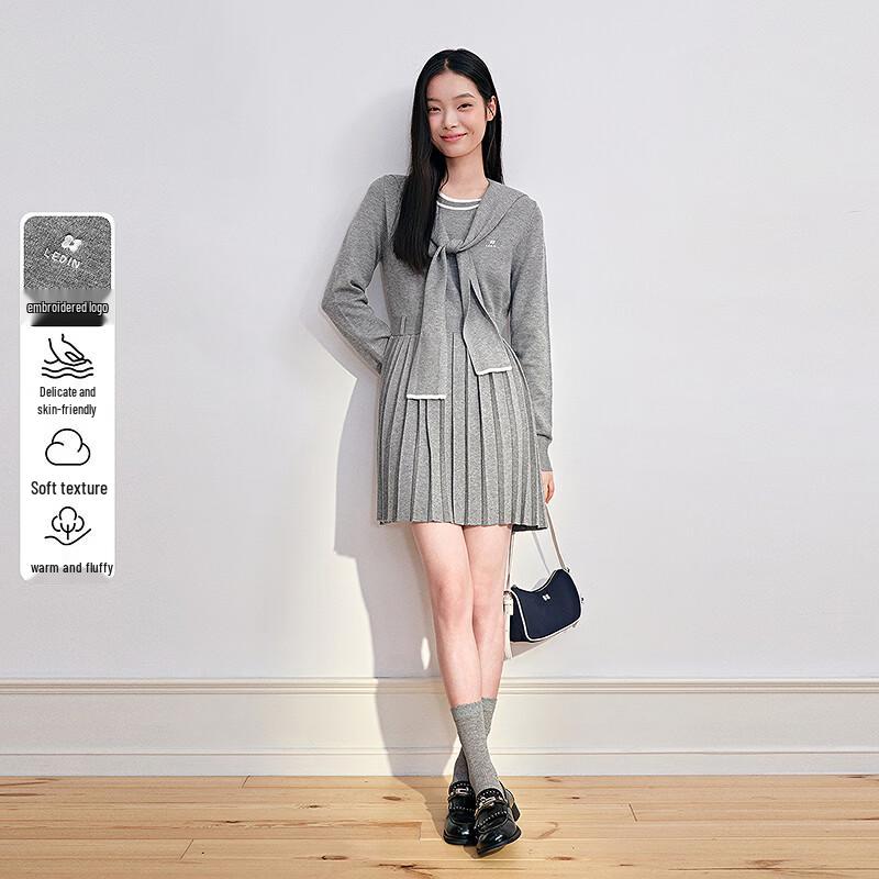 LEDIN Embroidered Shawl X-Fit Knit Dress L
LEDIN Embroidered Shawl X-Fit Knit Dress L