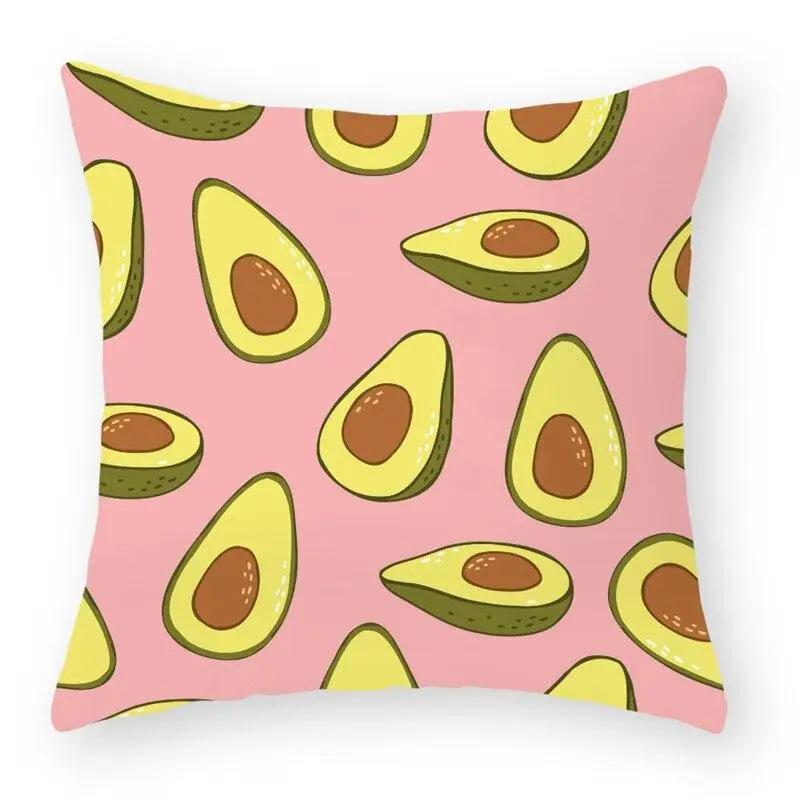 Avocado Tropical Fruit Print Pattern Polyester Cushion Cover for Home Living Room Sofa Decoration Pillow 30x30cm бордовий
Avocado Tropical Fruit Print Pattern Polyester Cushion Cover for Home Living Room Sofa Decoration Pillow 30x30cm бордовий