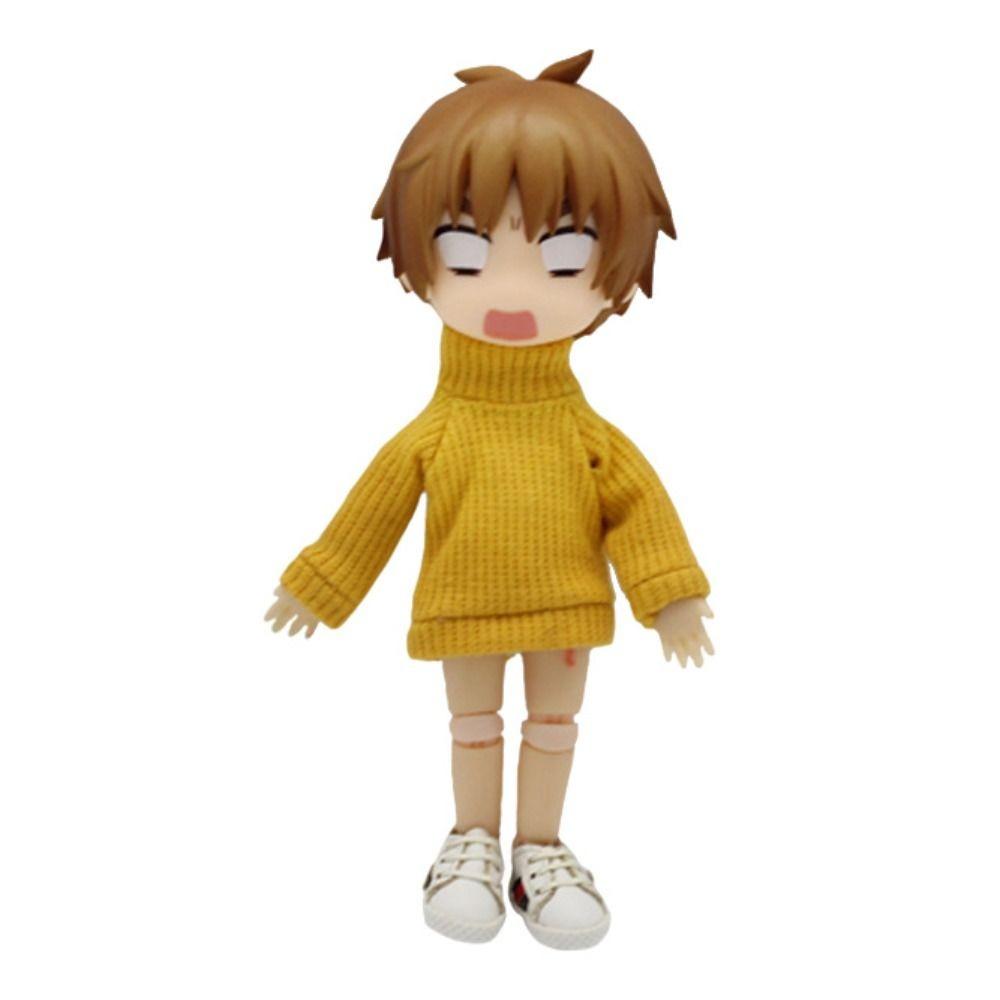 Шерстяная одежда для куклы BJD, милый свитер с высоким воротником OB11, подарок на день рождения
Шерстяная одежда для куклы BJD, милый свитер с высоким воротником OB11, подарок на день рождения