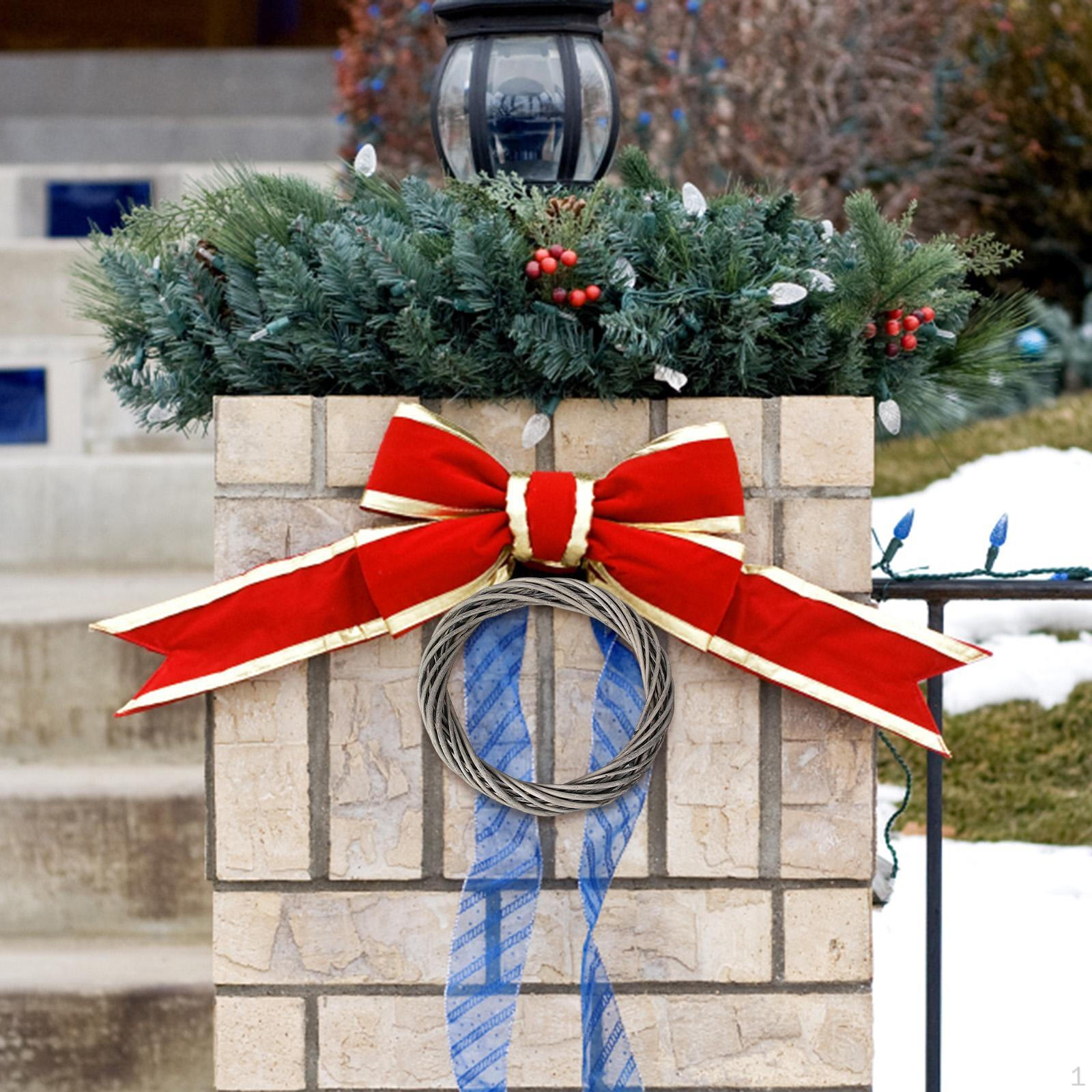 Венок из искусственного ротанга 6 дюймов, круглый, плетеный, подвесной, украшение для поделок на Рождество Gray
Венок из искусственного ротанга 6 дюймов, круглый, плетеный, подвесной, украшение для поделок на Рождество Gray