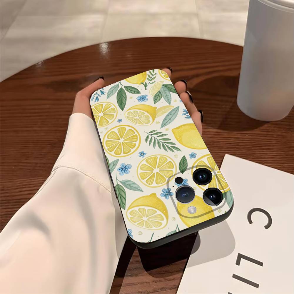 Flower Leaves Lemon Phone Case For iPhone 17,16,15,14,13,12,11,Pro,X,XS,Max,Plus,Soft Black Cover iPhone17pro
Flower Leaves Lemon Phone Case For iPhone 17,16,15,14,13,12,11,Pro,X,XS,Max,Plus,Soft Black Cover iPhone17pro