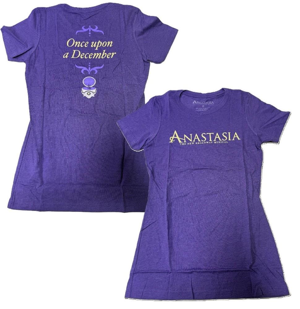 ANASTASIA The Musical BROADWAY +WOMEN039S DECEMBER TEE TSHIRT + NEW + ORIGINAL Unisex T-Shirt XXL
ANASTASIA The Musical BROADWAY +WOMEN039S DECEMBER TEE TSHIRT + NEW + ORIGINAL Unisex T-Shirt XXL