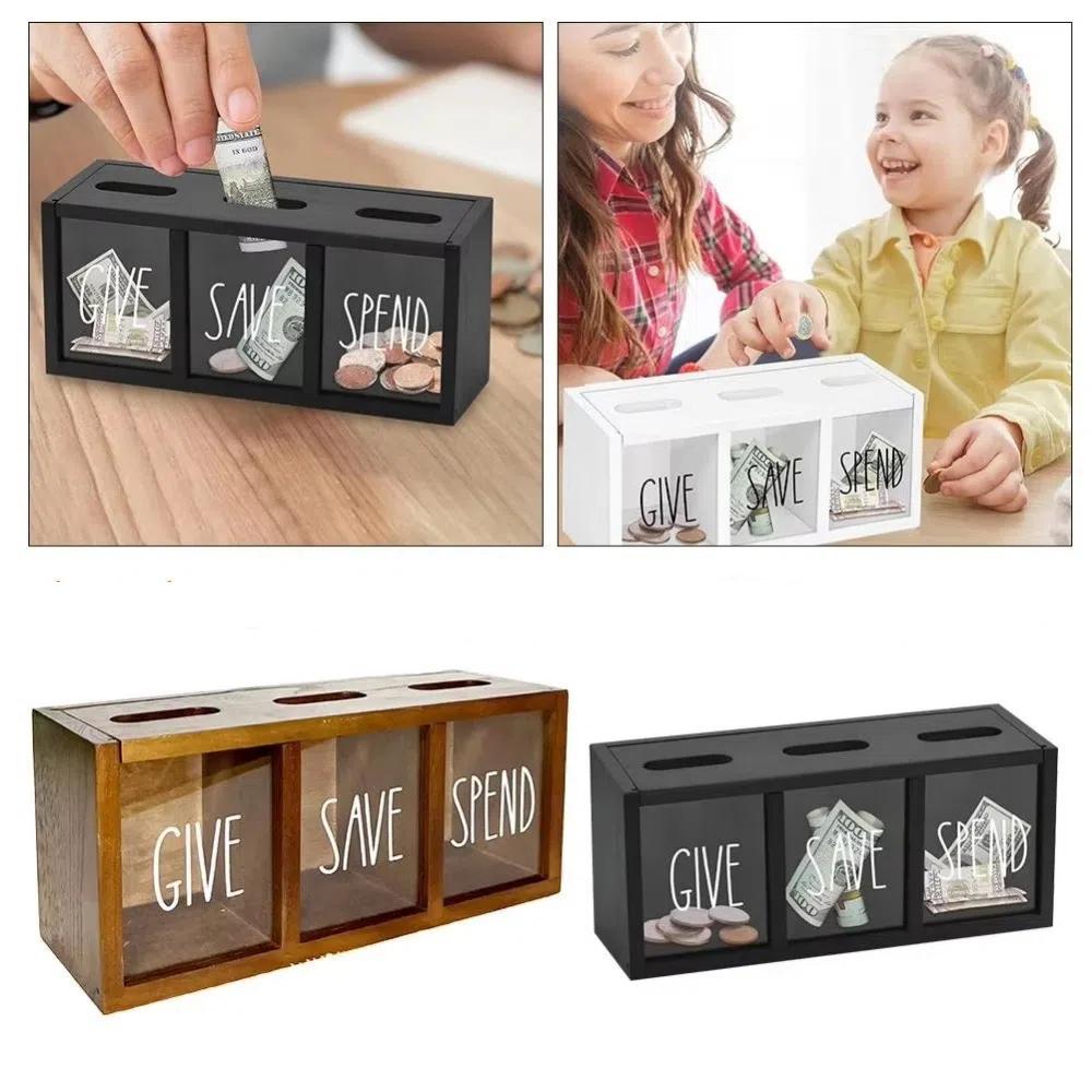 Kid Piggy Bank Daily Cash Desk Living Bank Creative Money Saving Box Bedroom Room Financial чорний
Kid Piggy Bank Daily Cash Desk Living Bank Creative Money Saving Box Bedroom Room Financial чорний