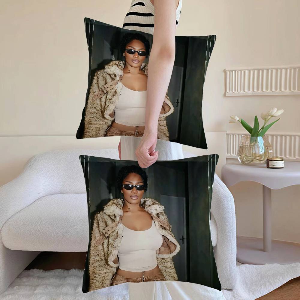 Наволочка Aya N-Nakamura, декоративные наволочки для дивана и гостиной, пыле- и клещезащитные, с невидимой молнией 12x12Inch
Наволочка Aya N-Nakamura, декоративные наволочки для дивана и гостиной, пыле- и клещезащитные, с невидимой молнией 12x12Inch