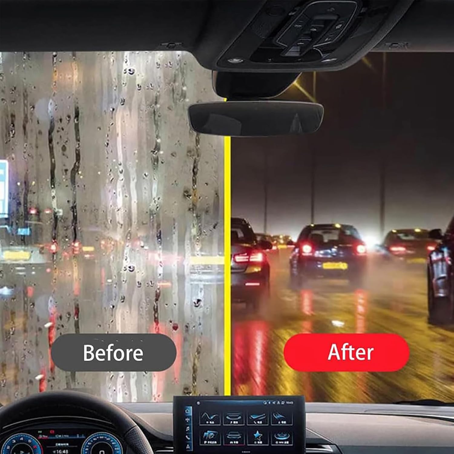 Automotive Oil Film Cleaning Brush, All in One Wipe on Oil Film Remover, Seedhubtok Glass Cleaning Board, Hydrophobic Windshield Coating Prevents 1 Pcs
Automotive Oil Film Cleaning Brush, All in One Wipe on Oil Film Remover, Seedhubtok Glass Cleaning Board, Hydrophobic Windshield Coating Prevents 1 Pcs