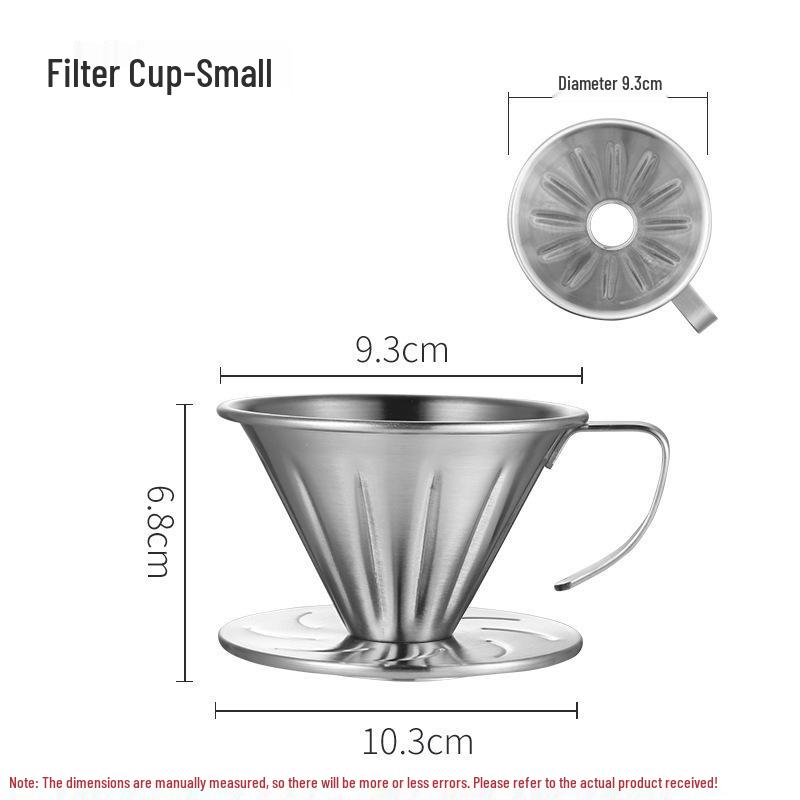 304 Stainless Steel Coffee Drip Kettle & Filter Funnel
304 Stainless Steel Coffee Drip Kettle & Filter Funnel