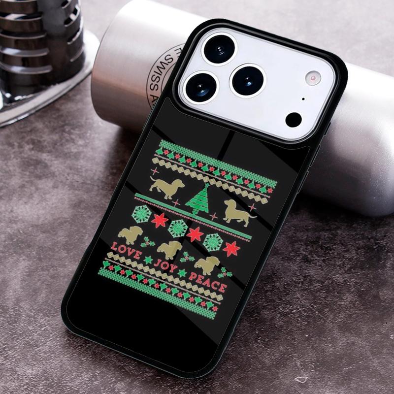 Dachshunds Christmas Sweater Phone Case For iPhone 17 16 15 14 13 12 11 Pro Max Plus 17Air Soft Silicone Cover iPhone 12
Dachshunds Christmas Sweater Phone Case For iPhone 17 16 15 14 13 12 11 Pro Max Plus 17Air Soft Silicone Cover iPhone 12