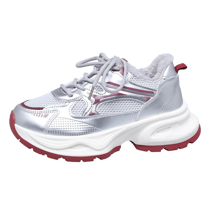 Sneakers 22 new winter velvet thickened warm cotton shoes shock-absorbing running dad shoes hongjie 35
Sneakers 22 new winter velvet thickened warm cotton shoes shock-absorbing running dad shoes hongjie 35