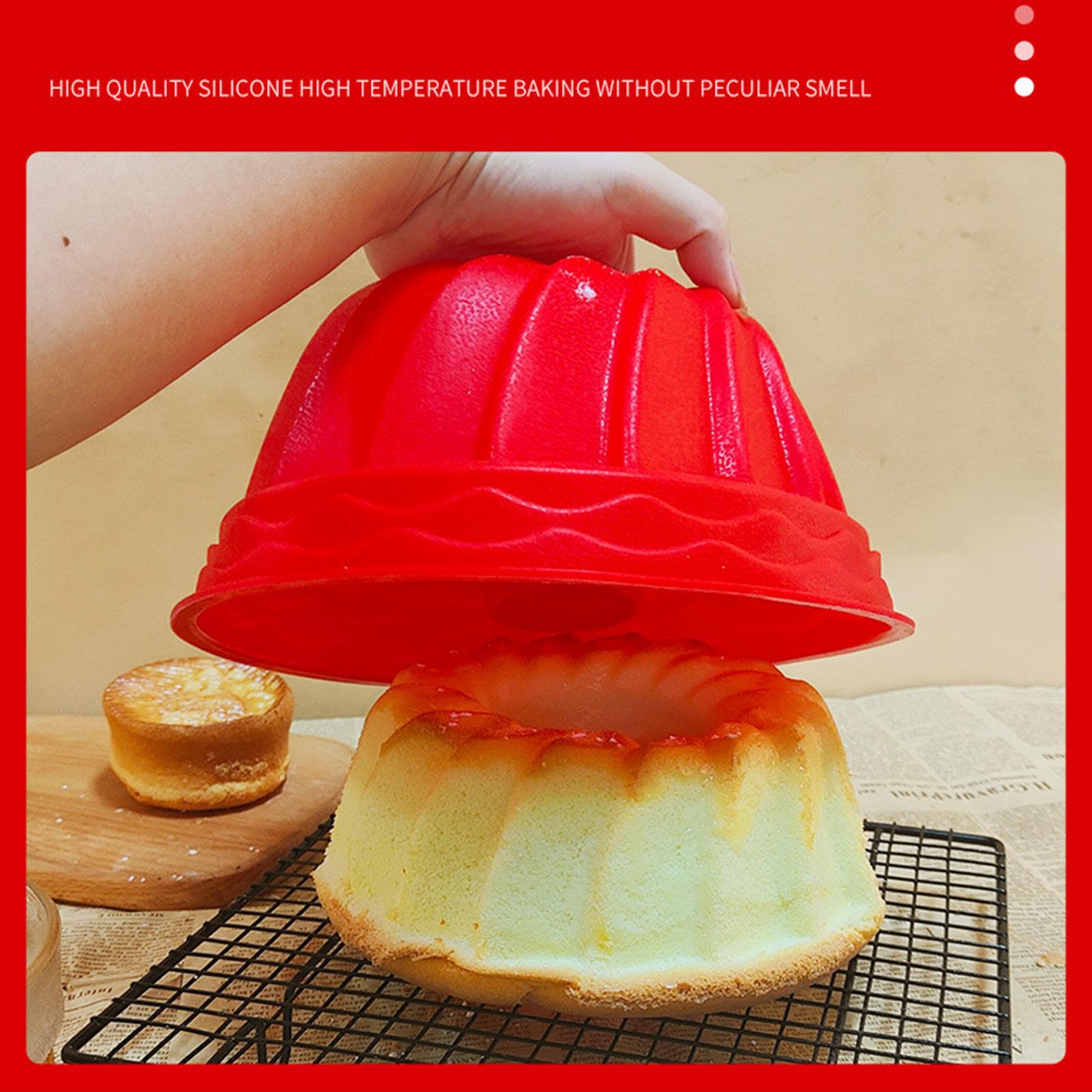 3D Spiral Shape Bundt Cake Mold with Wavy Edge DIY Bread Silicone Bakeware (No FDA) Type A
3D Spiral Shape Bundt Cake Mold with Wavy Edge DIY Bread Silicone Bakeware (No FDA) Type A