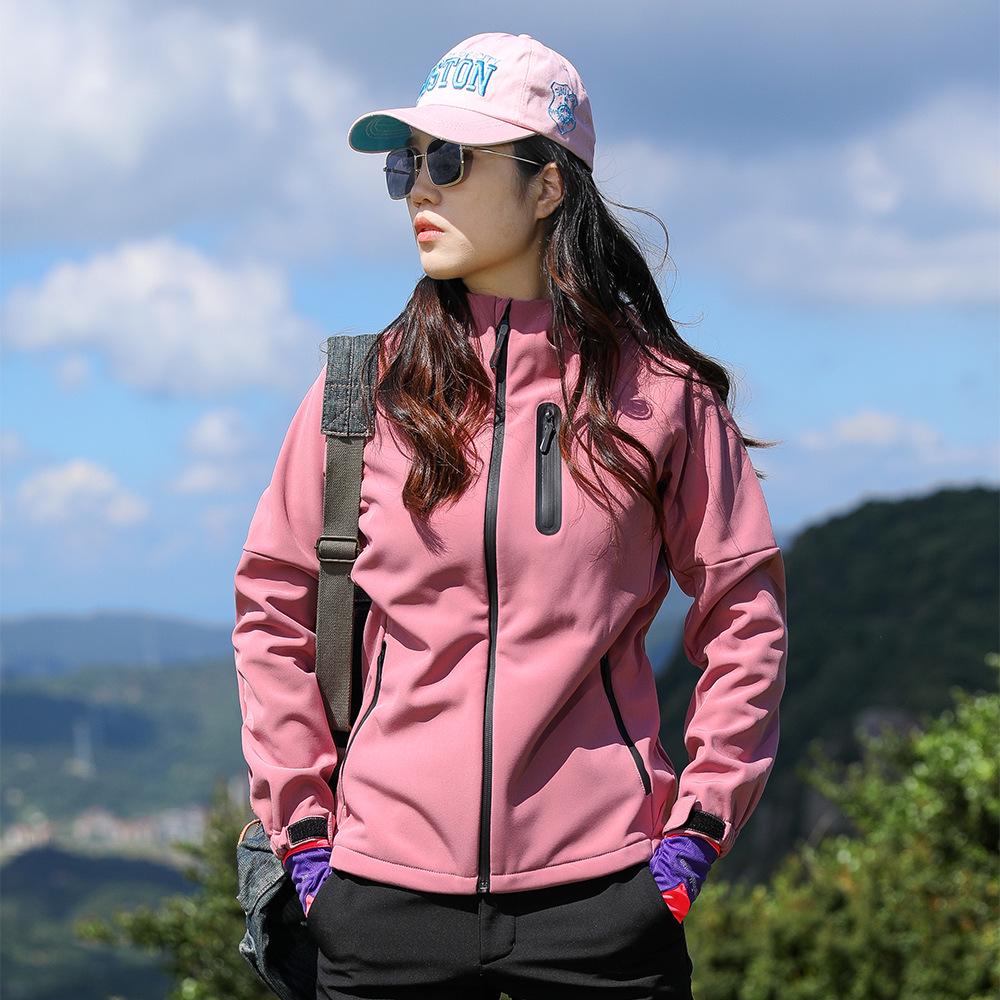 Women s Outdoor Windproof Fleece Softshell Jacket - Warm, Rainproof, Casual Hiking & Trekking Coat for Autumn L багряний
Women s Outdoor Windproof Fleece Softshell Jacket - Warm, Rainproof, Casual Hiking & Trekking Coat for Autumn L багряний