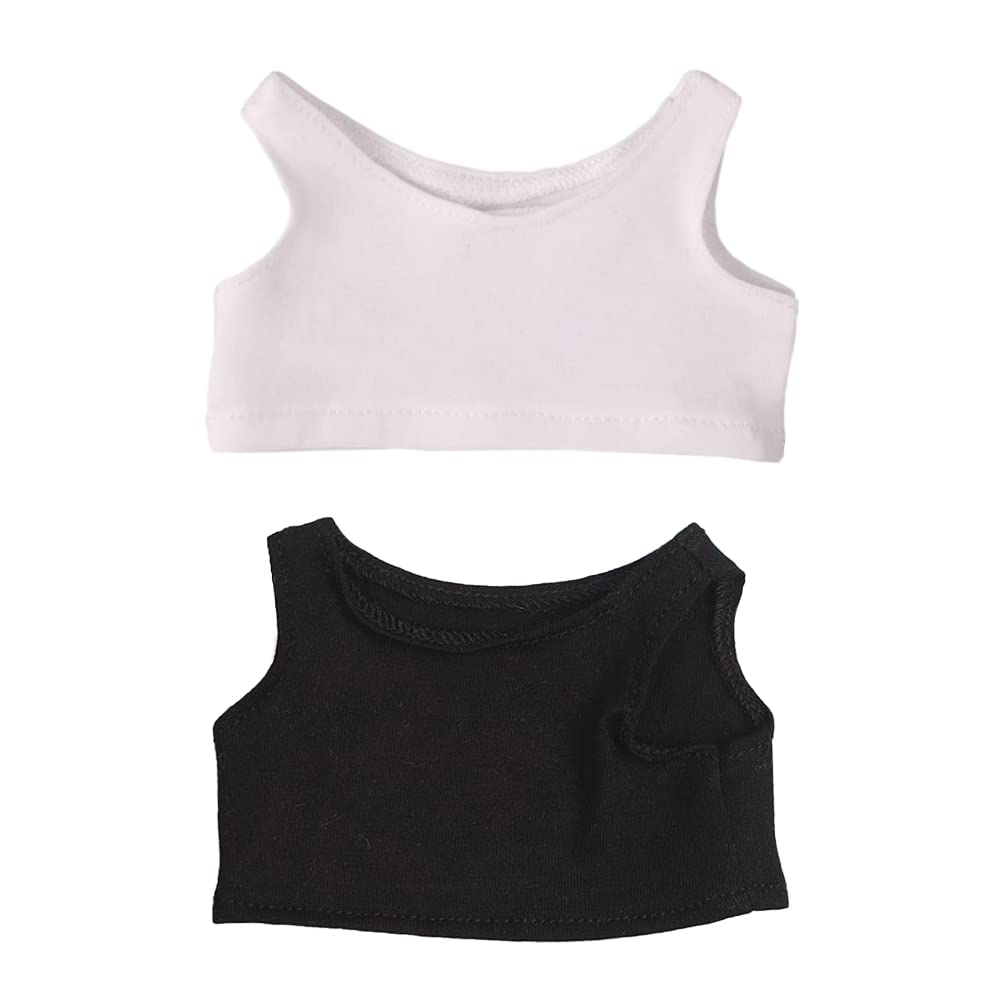 niannyyhouse 20cm Doll Clothes Vest for Plush Toys x 2 Set of 2 Plain Vest Doll Baby Clothes Cotton Doll Clothes Dress-up (B-20cm)
niannyyhouse 20cm Doll Clothes Vest for Plush Toys x 2 Set of 2 Plain Vest Doll Baby Clothes Cotton Doll Clothes Dress-up (B-20cm)