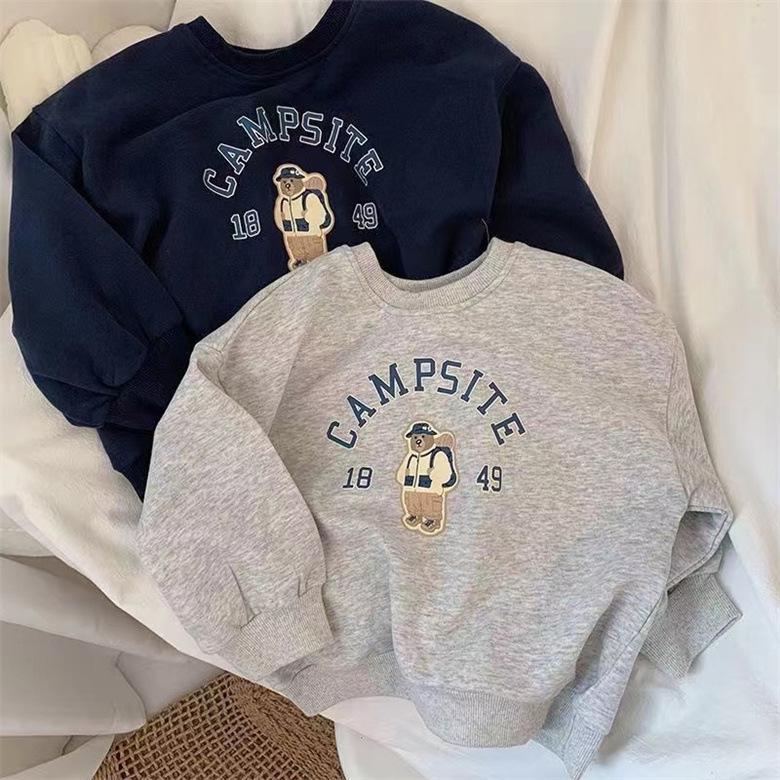 Kids Fashionable Korean Style Round Neck Cotton Pullover Sweatshirt - Spring/Autumn, Long Sleeve for Boys & Girls 90cm темно-синий
Kids Fashionable Korean Style Round Neck Cotton Pullover Sweatshirt - Spring/Autumn, Long Sleeve for Boys & Girls 90cm темно-синий