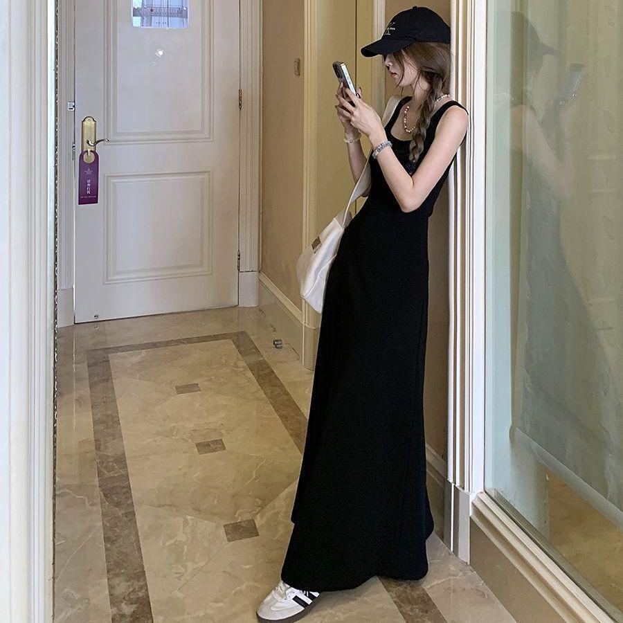 Ankle-Length A-Line Square Neck Slimming Summer Vest Dress for Women XL
Ankle-Length A-Line Square Neck Slimming Summer Vest Dress for Women XL