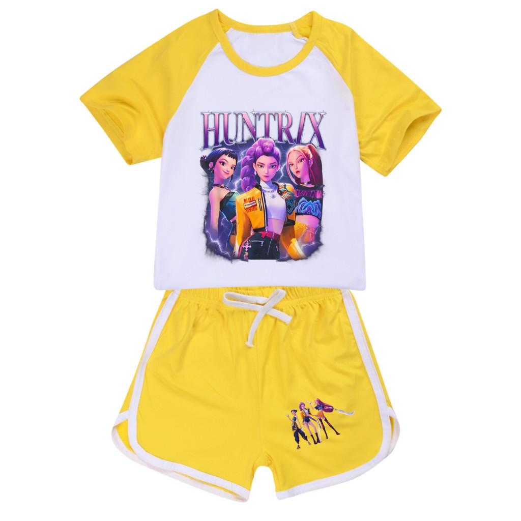 5050 Kids Girls POP Rumi Zoey Mira Print T-shirt Shorts Sport Tracksuit Clothes Set 170cm жовтий
5050 Kids Girls POP Rumi Zoey Mira Print T-shirt Shorts Sport Tracksuit Clothes Set 170cm жовтий