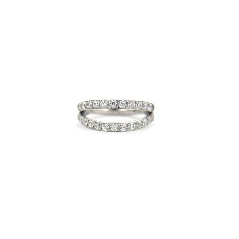 F136 Titanium Alloy Rhinestone Earrings 16G Snap-on Lip Ring Stylish Fashion Super Flash Ear Bone Ring Piercing Jewelry Single 16G-6Mm Single Side Full of Diamonds
F136 Titanium Alloy Rhinestone Earrings 16G Snap-on Lip Ring Stylish Fashion Super Flash Ear Bone Ring Piercing Jewelry Single 16G-6Mm Single Side Full of Diamonds