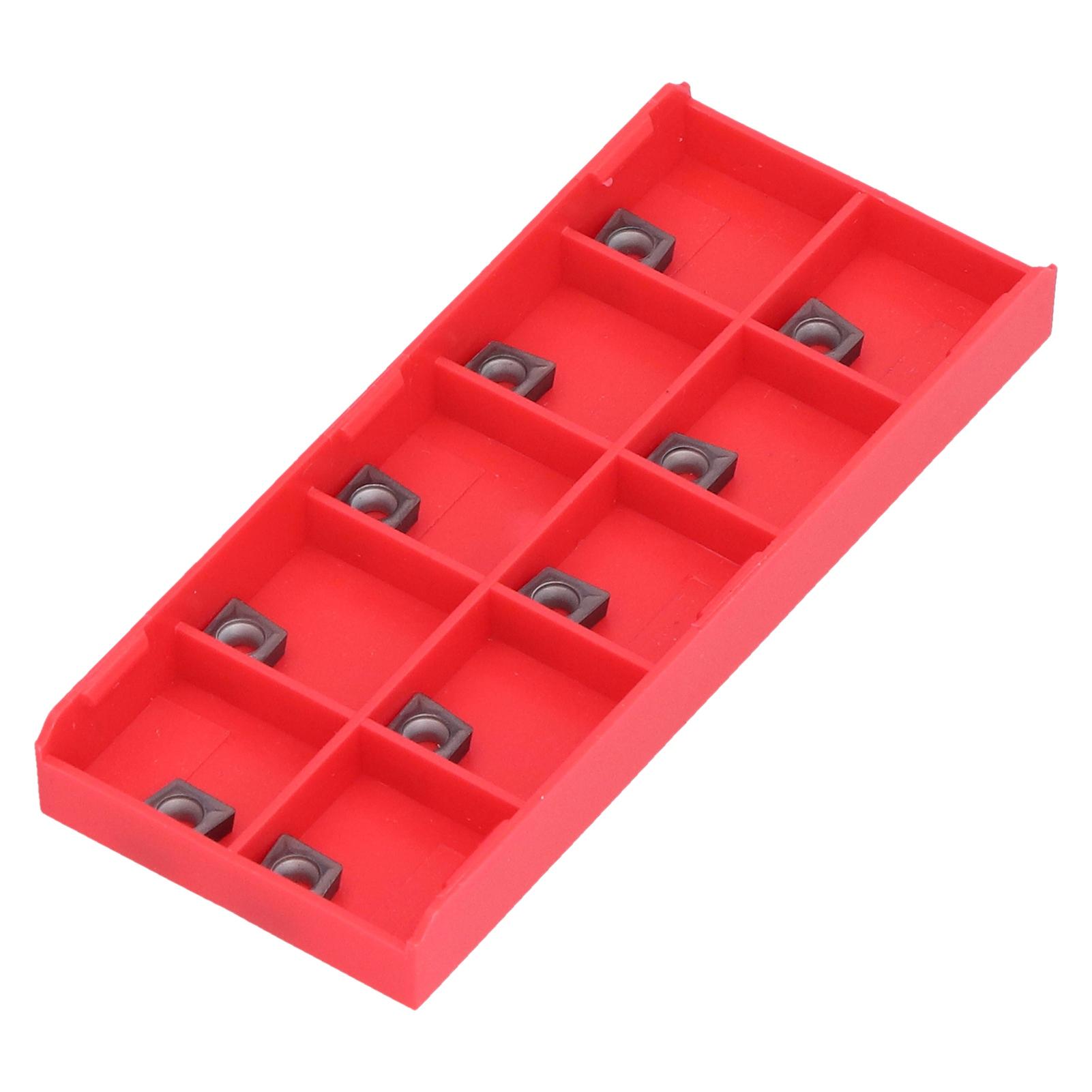 10Pcs CNC Turning Inserts Carbide Blade Replacement Lathe Metal Cutting Tool CCMT09T304
10Pcs CNC Turning Inserts Carbide Blade Replacement Lathe Metal Cutting Tool CCMT09T304