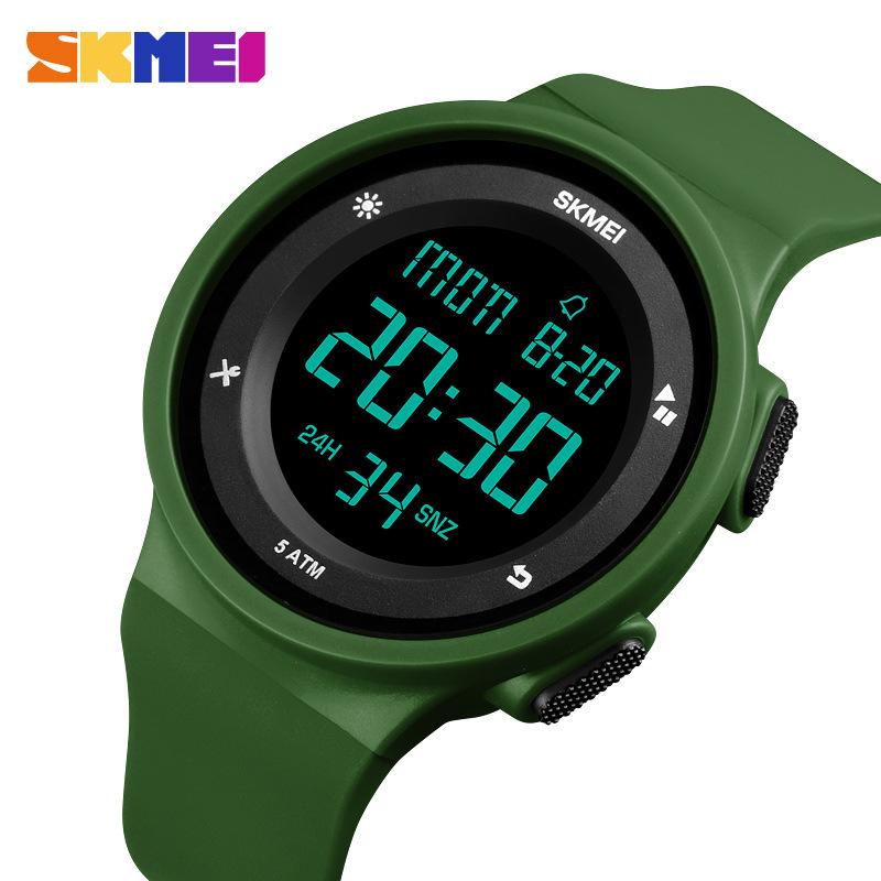 Outdoor sports silicone belt couple electronic watch, multi-functional waterproof thin fashion student watch зелёный
Outdoor sports silicone belt couple electronic watch, multi-functional waterproof thin fashion student watch зелёный