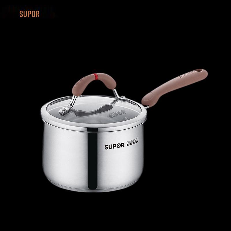 SUPOR 16cm 304 Stainless Steel Milk Pot
SUPOR 16cm 304 Stainless Steel Milk Pot