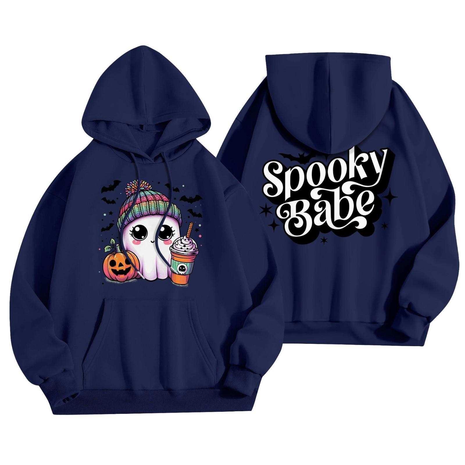 Женская мода, легкий женский свитер с длинными рукавами и карманами, толстовка с капюшоном на Хэллоуин L тёмно-синий
Женская мода, легкий женский свитер с длинными рукавами и карманами, толстовка с капюшоном на Хэллоуин L тёмно-синий