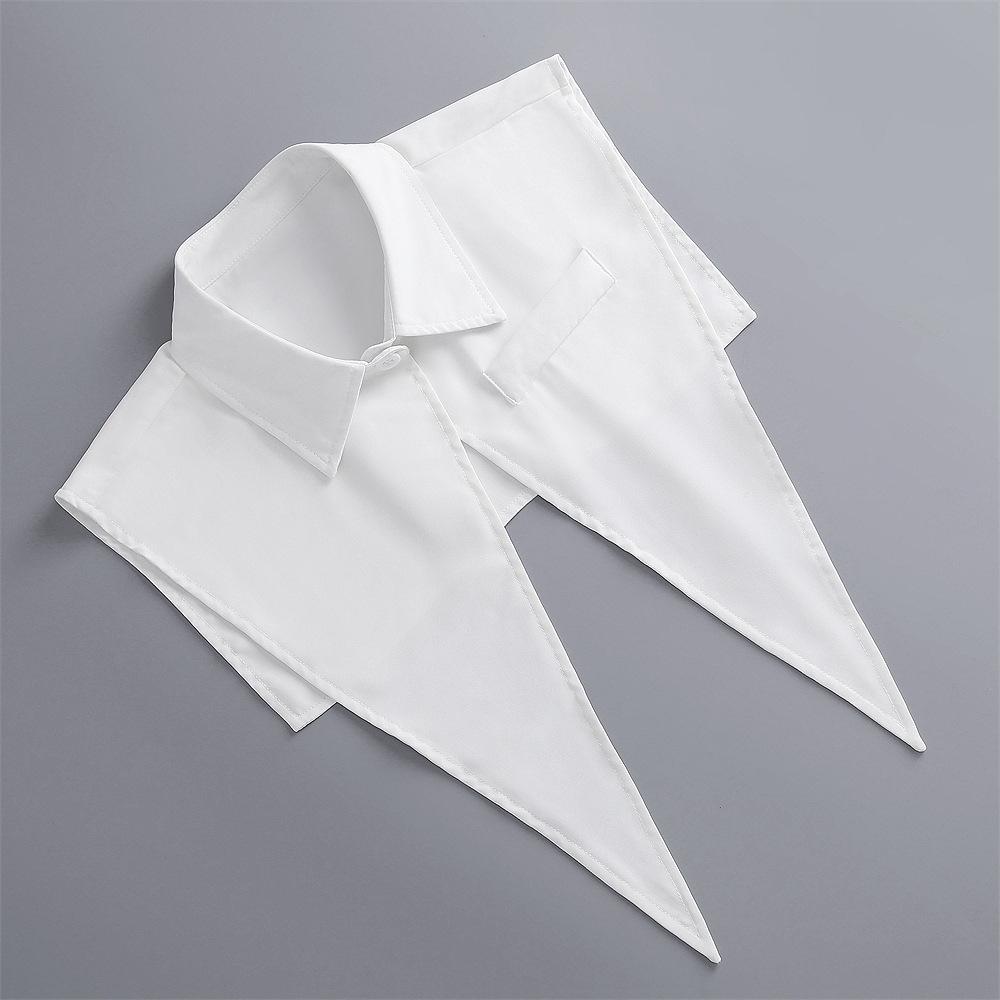Summer thin shirt-style shawl collar large pointed collar versatile suit fake collar with decorative small vest big pendulum col белый
Summer thin shirt-style shawl collar large pointed collar versatile suit fake collar with decorative small vest big pendulum col белый