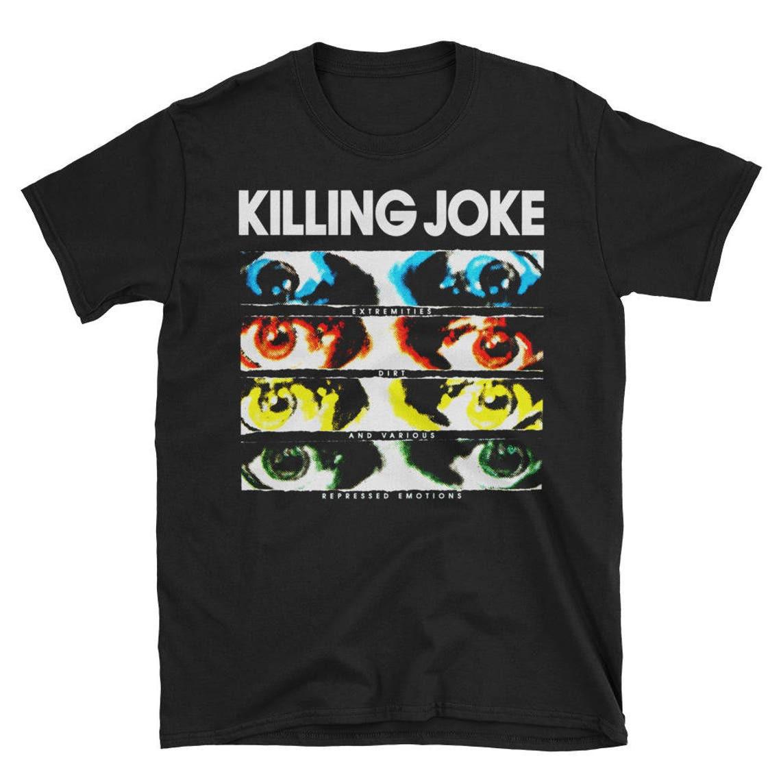 Killing Joke T-Shirt Mens Womens Tees Top, Sisters of Mercy, Bauhaus, Siouxsie and the ,Unisex tee 3XL
Killing Joke T-Shirt Mens Womens Tees Top, Sisters of Mercy, Bauhaus, Siouxsie and the ,Unisex tee 3XL