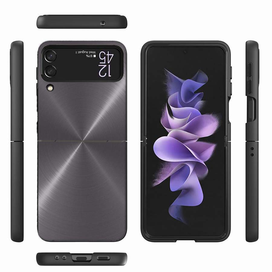 Brushed Metal Texture Steel Print Phone Case For Samsung Z Flip 6 7 5G Z Flip 5 Galaxy Z Flip 3 4 5G ZFlip Shockproof Hard Cover Galaxy Z Flip 4 5G
Brushed Metal Texture Steel Print Phone Case For Samsung Z Flip 6 7 5G Z Flip 5 Galaxy Z Flip 3 4 5G ZFlip Shockproof Hard Cover Galaxy Z Flip 4 5G