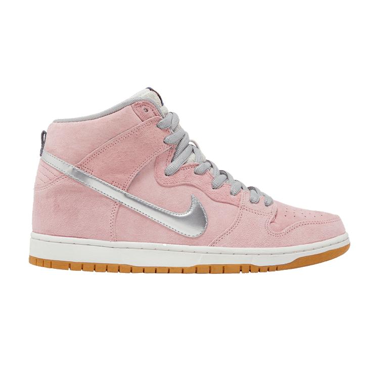 Nike Concepts x Dunk High Pro Premium SB When Pigs Fly Men Sneakers Pink Real-Pink Mtllc-Slvr-Smmt-Wht 554673-610
Nike Concepts x Dunk High Pro Premium SB When Pigs Fly Men Sneakers Pink Real-Pink Mtllc-Slvr-Smmt-Wht 554673-610