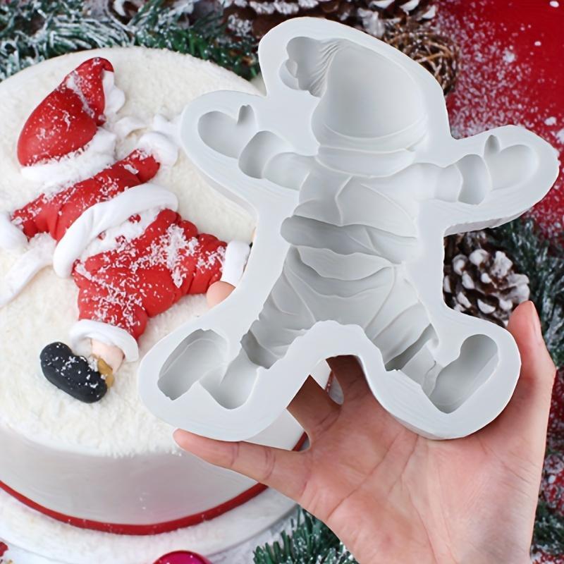 1pc Ultra Large 3D Santa Claus Silicone Mold Fondant Cake Decoration Mold Kitchen Utensils Baking Tools Cupcake Top Decoration Wedding Birthday Party Style C
1pc Ultra Large 3D Santa Claus Silicone Mold Fondant Cake Decoration Mold Kitchen Utensils Baking Tools Cupcake Top Decoration Wedding Birthday Party Style C