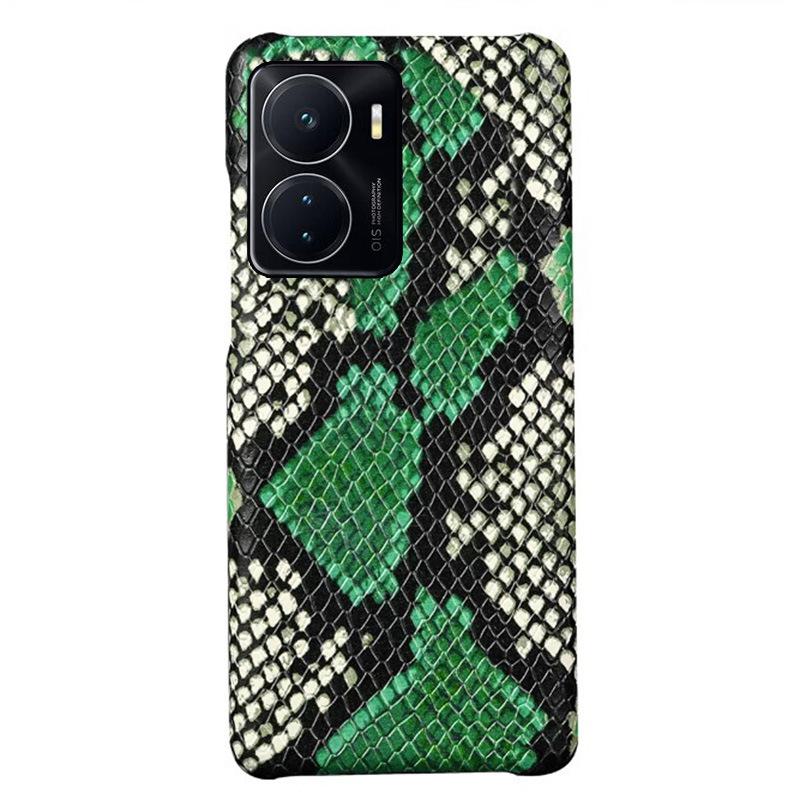 Luxurious Half-Package Cowhide Python Skin Leather Cover for iQOO Z6/Z6x iQOO Z5 зелений
Luxurious Half-Package Cowhide Python Skin Leather Cover for iQOO Z6/Z6x iQOO Z5 зелений