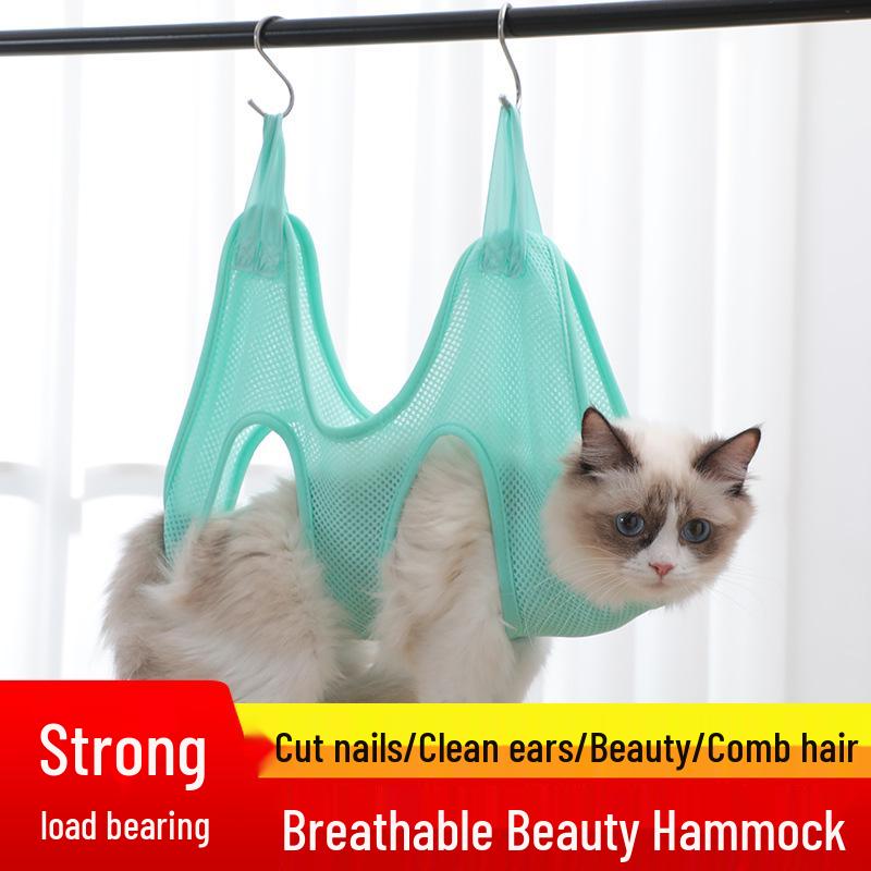 Anti-Scratch Cat Grooming Hammock for Nail Clipping and Bathing Extra Small розовый
Anti-Scratch Cat Grooming Hammock for Nail Clipping and Bathing Extra Small розовый