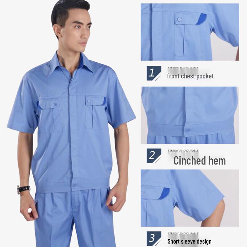 Summer Short-Sleeve Work Uniform
Summer Short-Sleeve Work Uniform