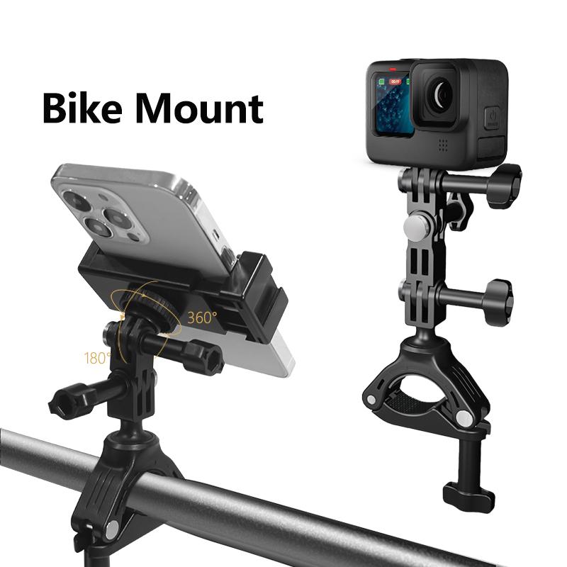 JUNNX JX-GP-05-A Bike Camera Mount with Phone Clip for GoPro Hero 11/10,Cell Phones Type A
JUNNX JX-GP-05-A Bike Camera Mount with Phone Clip for GoPro Hero 11/10,Cell Phones Type A