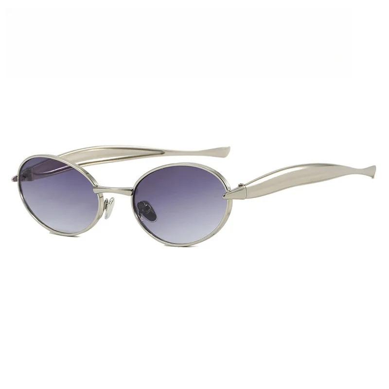 New Retro Sardine Mirror Legs European and American Sunglasses Women s High Fashion Glasses Gold Metal Frame Oval Sunglasses Men
New Retro Sardine Mirror Legs European and American Sunglasses Women s High Fashion Glasses Gold Metal Frame Oval Sunglasses Men