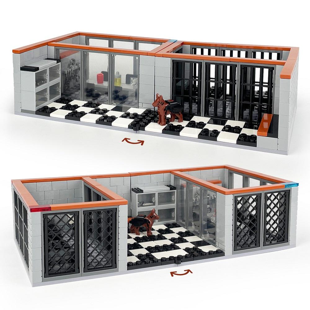 Militarys Scene Sea Iceland Prison Jail Sea Prisoner Police Station Wire Mesh Cage Building Blocks Adults Sets Bricks MOC Gift
Militarys Scene Sea Iceland Prison Jail Sea Prisoner Police Station Wire Mesh Cage Building Blocks Adults Sets Bricks MOC Gift