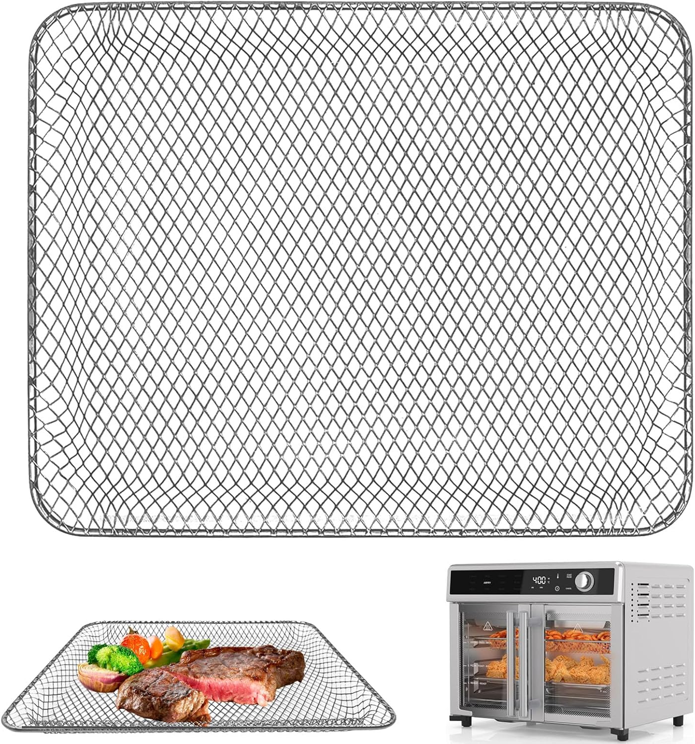 Toaster Oven Basket for BLACK+DECKER Crisp N Bake Air Fryer Toaster Oven, 12.5×10.1 IN Food Grade Stainless Steel To United States
Toaster Oven Basket for BLACK+DECKER Crisp N Bake Air Fryer Toaster Oven, 12.5×10.1 IN Food Grade Stainless Steel To United States