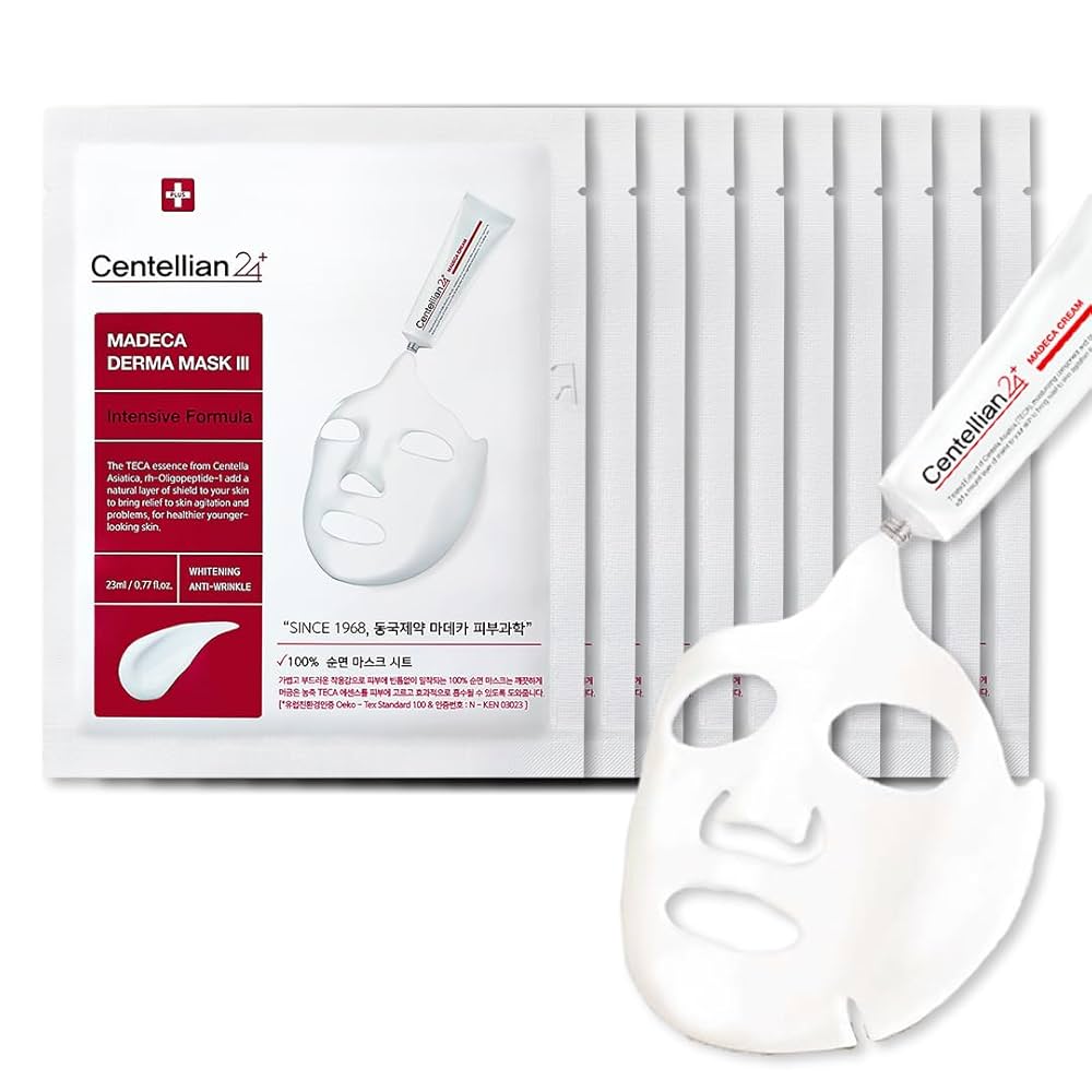Madeca Derma Mask III Intensive Formula 10pc
Madeca Derma Mask III Intensive Formula 10pc